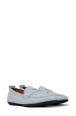 Camper Right Nina Penny Loafer in Light Pastel Grey