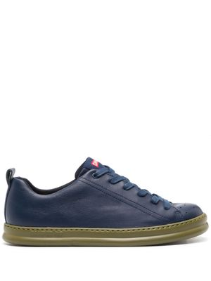 Camper Runner contrasting-sole leather sneakers - Blue