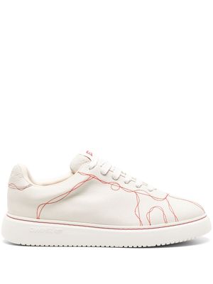 Camper Runner K21 Twins contrast-stitching sneakers - White