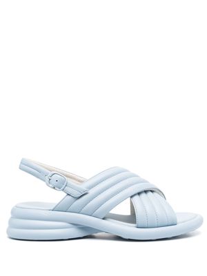 Camper Spiro cross-strap sandals - Blue