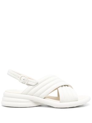 Camper Spiro cross-strap sandals - White
