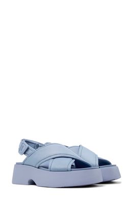 Camper Tasha Sandal in Medium Blue