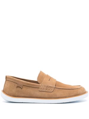 Camper Wagon suede loafers - Brown