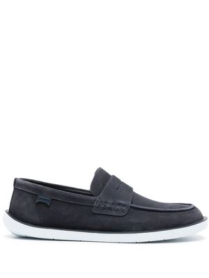 Camper Wagon suede penny loafers - Blue