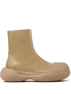 CamperLab Caramba leather ankle boots - Neutrals