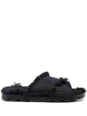 CamperLab frayed-strap sandals - Black