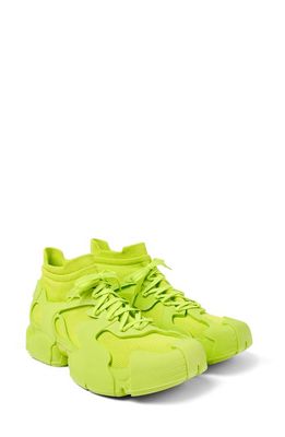 CAMPERLAB Gender Inclusive Tossu Water Repellent Sneaker in Bright Green