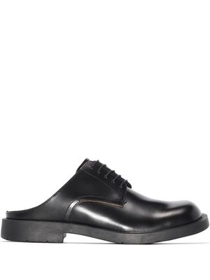 CamperLab lace-up mule loafers - Black