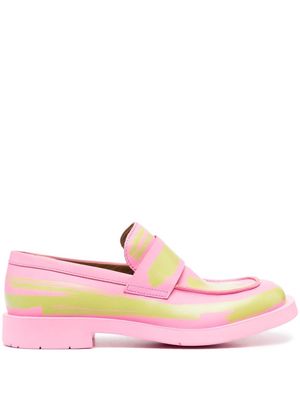 CamperLab Mil 1978 leather loafers - Pink