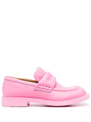 CamperLab Mil 1978 padded leather loafers - Pink