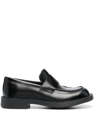 CamperLab Neuman leather loafers - Black