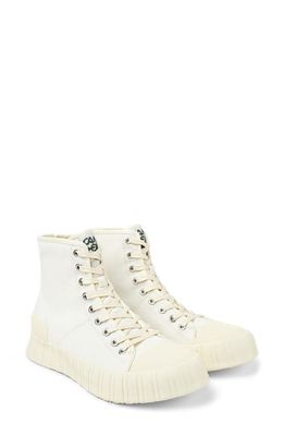 CAMPERLAB Roz High-Top Sneaker in White Natural
