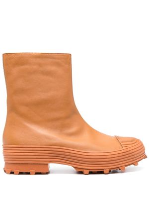 CamperLab Traktori leather boots - Brown