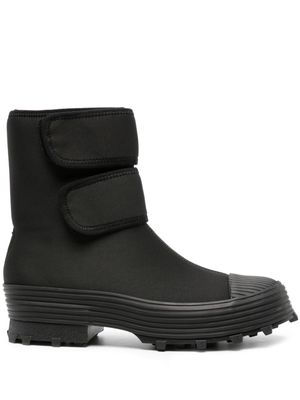 CamperLab Traktori scuba-jersey touch-strap boots - Black