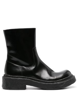 CamperLab Vámonos leather ankle boots - Black