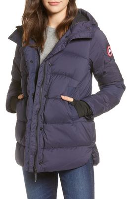 Canada Goose Alliston Packable 750 Fill Power Down Jacket in Navy