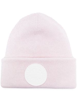 Canada Goose Arctic Disk wool beanie - Pink