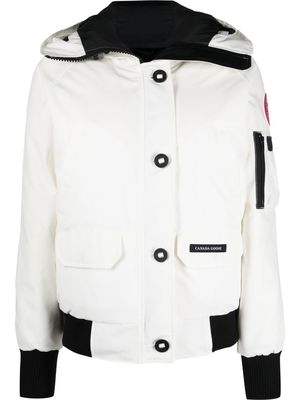 Canada Goose Chilliwack hooded down jacket - White