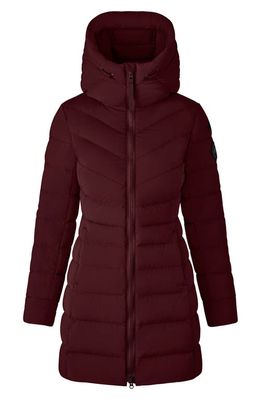 Canada Goose Clair 750 Fill Power Down Puffer Coat in Garnet Stone -Grenat
