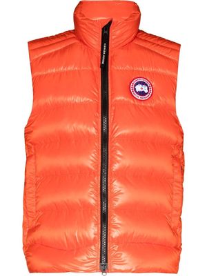 Canada Goose Crofton logo-patch padded gilet - Red