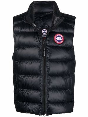 CANADA GOOSE crofton padded gilet jacket - Black