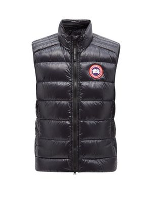Canada Goose - Crofton Quilted Down Gilet - Mens - Black
