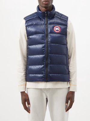 Canada Goose - Crofton Quilted Down Gilet - Mens - Navy