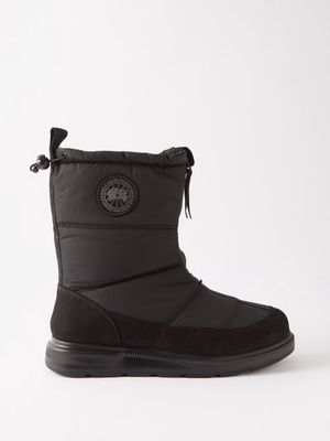 Canada Goose - Crofton Quilted Snow Boots - Mens - Black