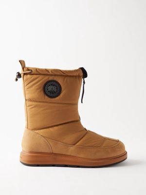 Canada Goose - Crofton Quilted Snow Boots - Mens - Camel