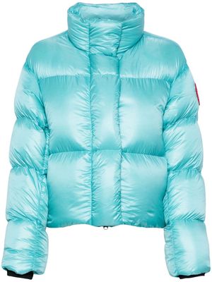 Canada Goose Cypress cropped puffer jacket - Blue