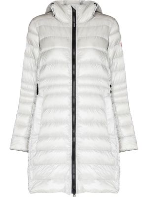 Canada Goose Cypress hooded coat - Silver