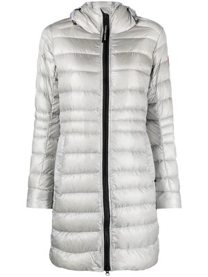 Canada Goose Cypress hooded down jacket - Silver