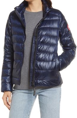 Canada Goose Cypress Packable 750 Fill Power Down Puffer Jacket in Atlantic Nvy-Bleu Mar Atlan