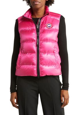 Canada Goose Cypress Packable 750-Fill-Power Down Vest in Summit Pink - Rose Sommet
