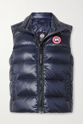 Canada Goose - Cypress Quilted Recycled Ripstop Down Vest - Blue