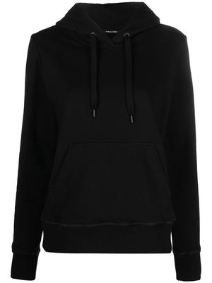 Canada Goose drawstring cotton hoodie - Black
