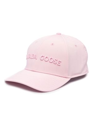 Canada Goose embossed-logo cap - Pink