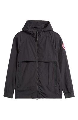 Canada Goose Faber Water Repellent Hooded Jacket in Black