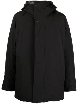 Canada Goose hooded down-padded jacket - Black