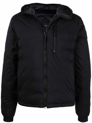 Canada Goose hooded feather-down padded jacket - Black