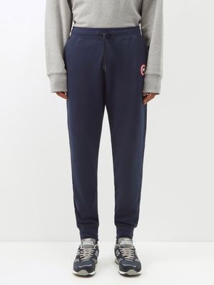 Canada Goose - Huron Organic-cotton Jersey Track Pants - Mens - Navy