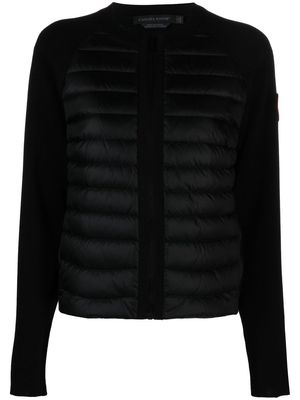 Canada Goose Hybridge Knit packable jacket - Black