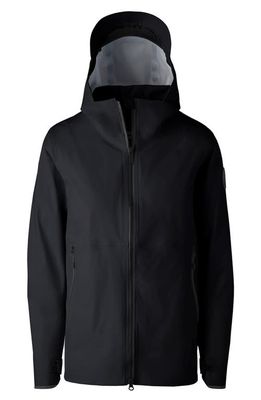Canada Goose Kenora Water Resistant Packable Hooded Jacket in Black - Noir