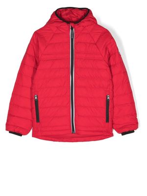 Canada Goose Kids hooded puffer jacket - Red