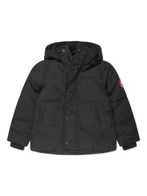Canada Goose Kids logo-appliqué padded jacket - Black