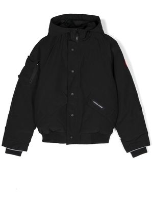 Canada Goose Kids TEEN Rundle puffer jacket - Black