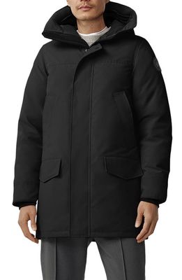 Canada Goose Langford Water Repellent 625-Fill Power Down Parka in Black