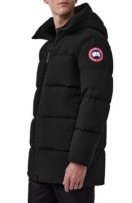 Canada Goose Lawrence Hooded 750-Fill-Power Down Puffer Jacket in Black - Noir