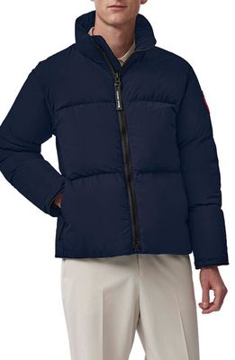 Canada Goose Lawrence Water Repellent 750 Fill Power Down Puffer Jacket in Atlantic Navy