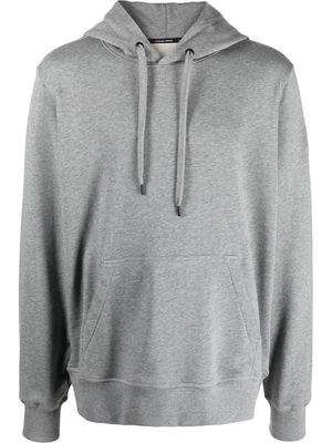 Canada Goose logo drawstring hoodie - Grey